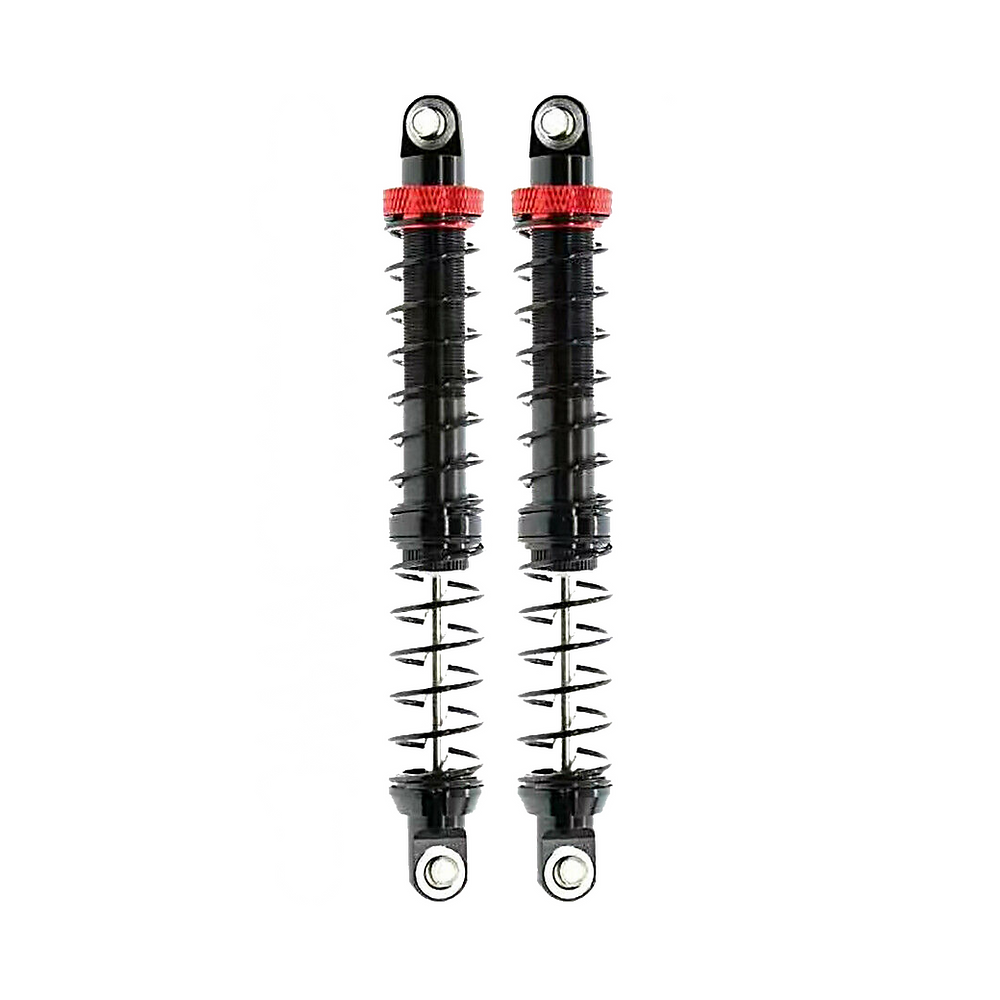 RC Hop Ups 1/10 CNC Aluminum Dual Spring Front/Rear (90-95mm) Shocks For Crawler