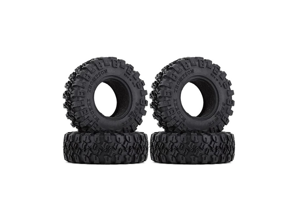 RC Hop Ups 1.0″ Baja MTZ Micro Crawler Tires (4)