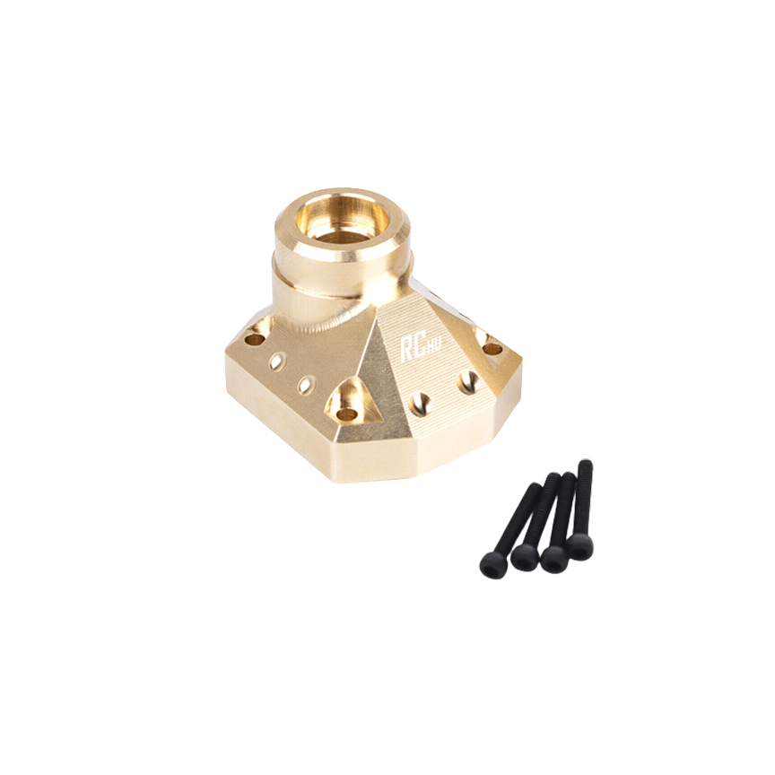 RC Hop Ups CNC Brass Front or Rear 3rd Member Cover