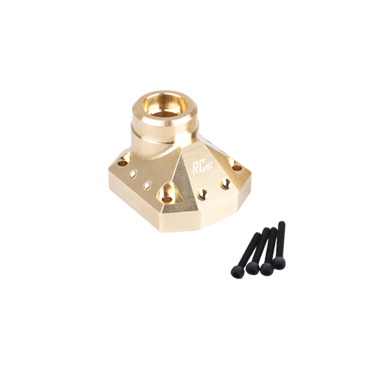 RC Hop Ups CNC Brass Front or Rear 3rd Member Cover