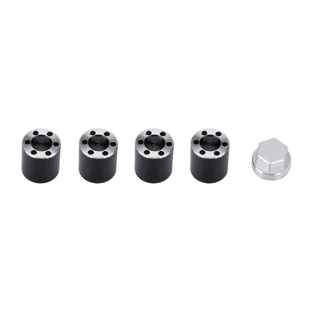 RC Hop Ups CNC Aluminum M2 Wheel Nut Center Caps (4)