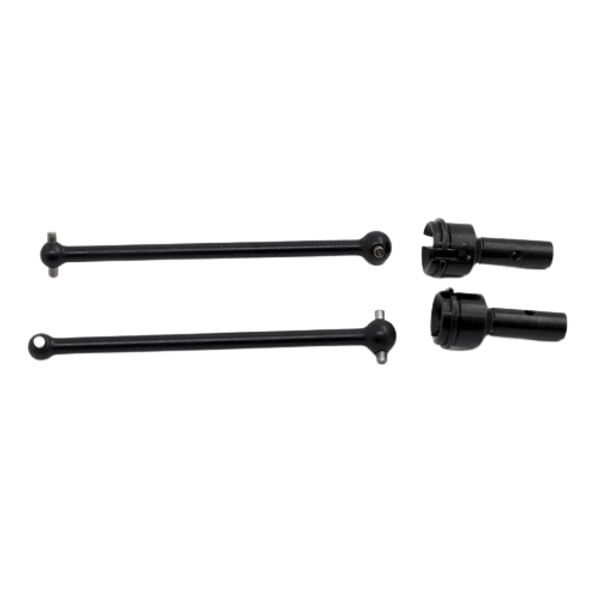 RC Hop Ups Hardened Steel Rear Driveshaft Set, 91mm (2)