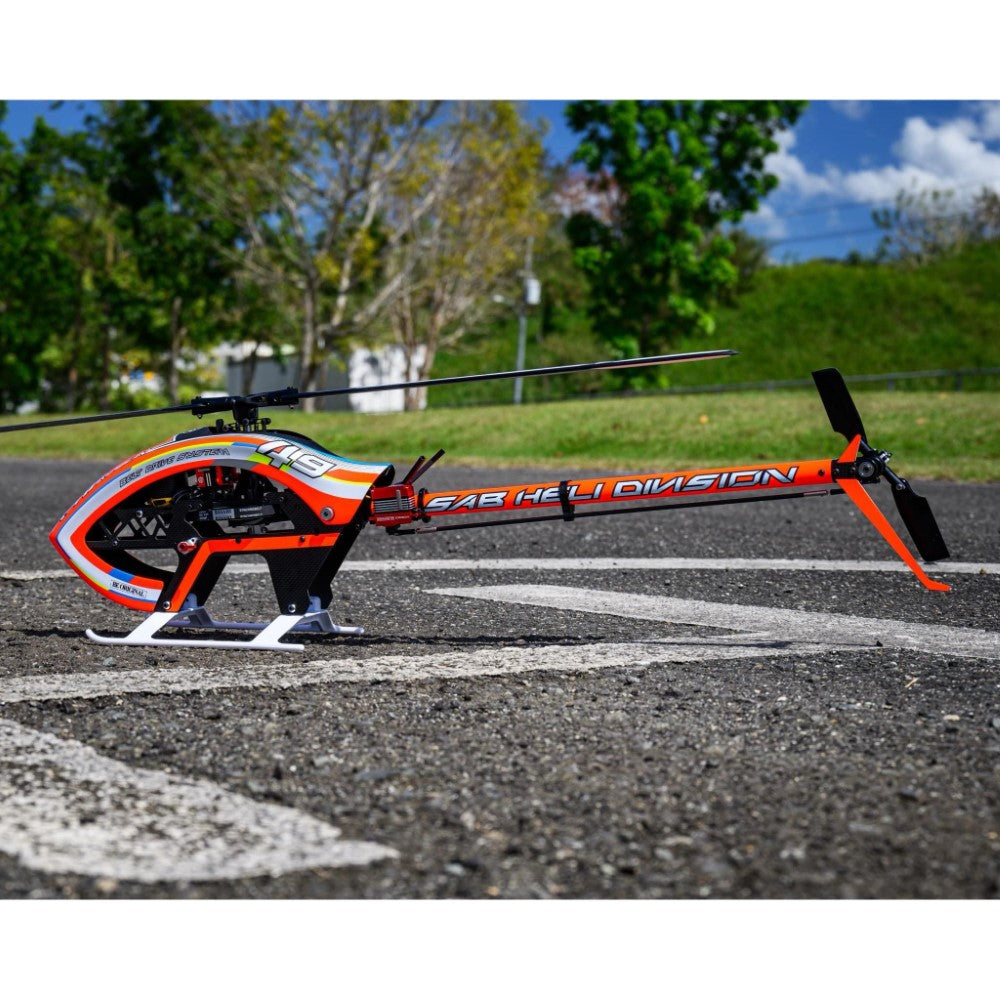 SAB Goblin Raw 420 Competition Helicopter Kit - With Main & Tail Blades