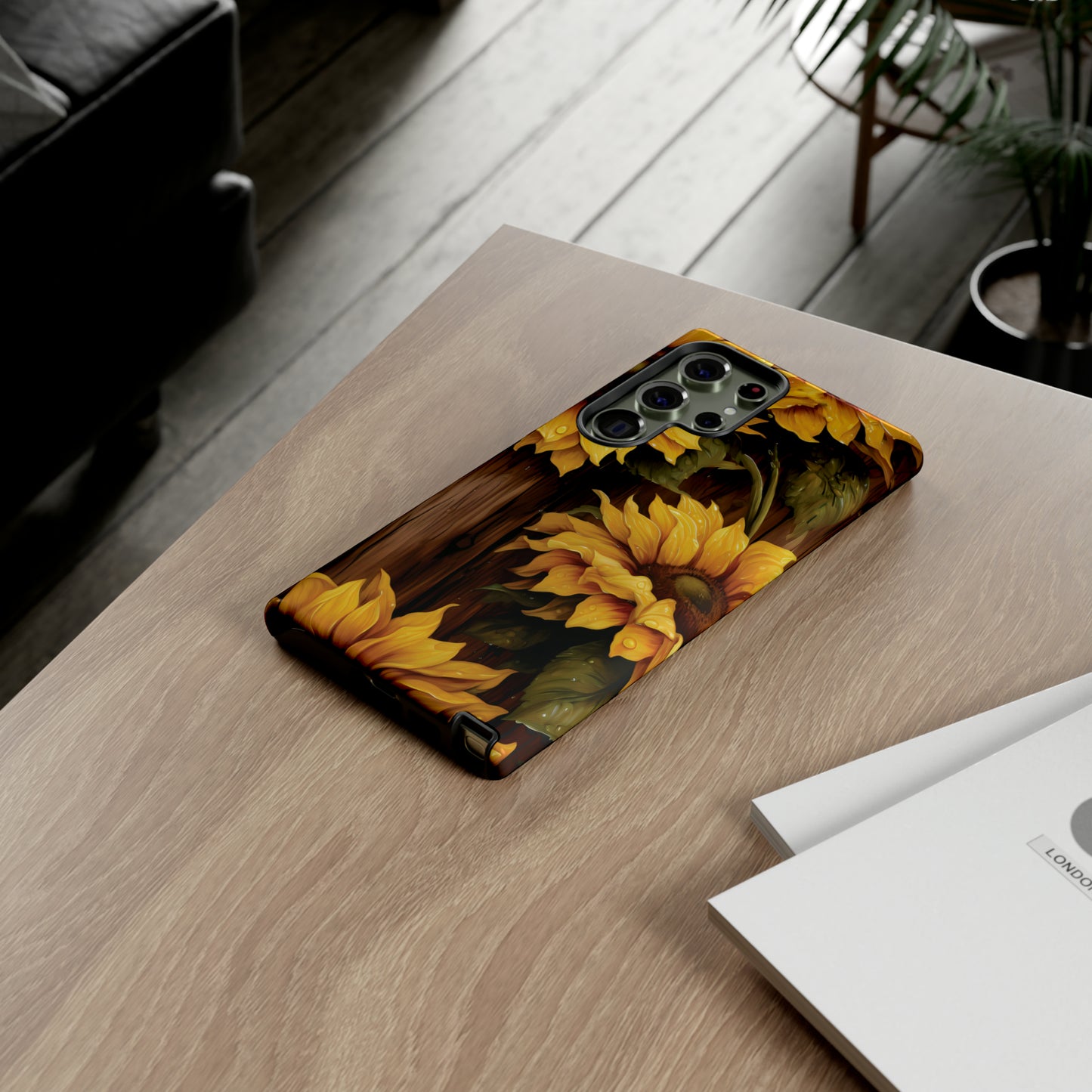 Sunflower Phone Case iPhone 12-15 Pro Max, Google Pixel 5-7 Pro, Samsung S20-23