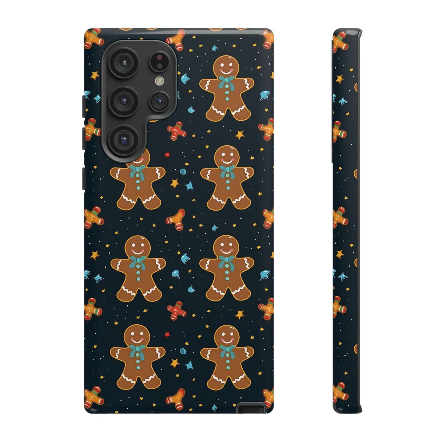 Christmas Gingerbread Man Phone Case iPhone 12-15 Pro Max, Google Pixel 5-7 Pro, Samsung S20-23