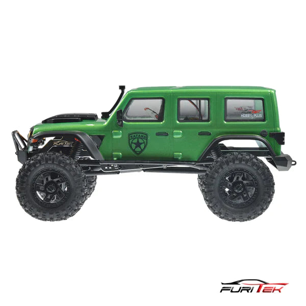 FURITEK FX118 KATANA RTR BRUSHLESS 1/18 RC CRAWLER KIT (GREEN)