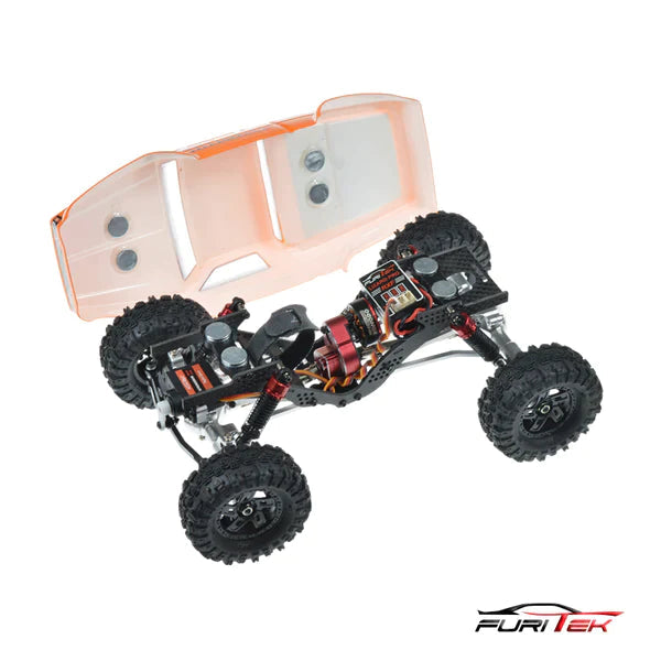 CAYMAN PRO V2 4X4 1/18 PREMIUM RC CRAWLER W/ TX/RX ORANGE VERSION