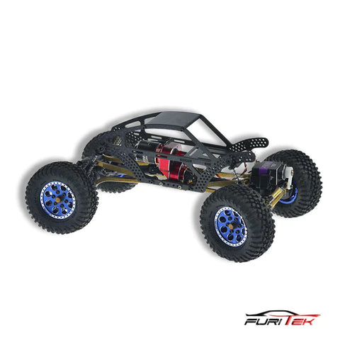 FURITEK BETTLE CARBON FIBER COMP CHASSIS FOR AXIAL SCX24