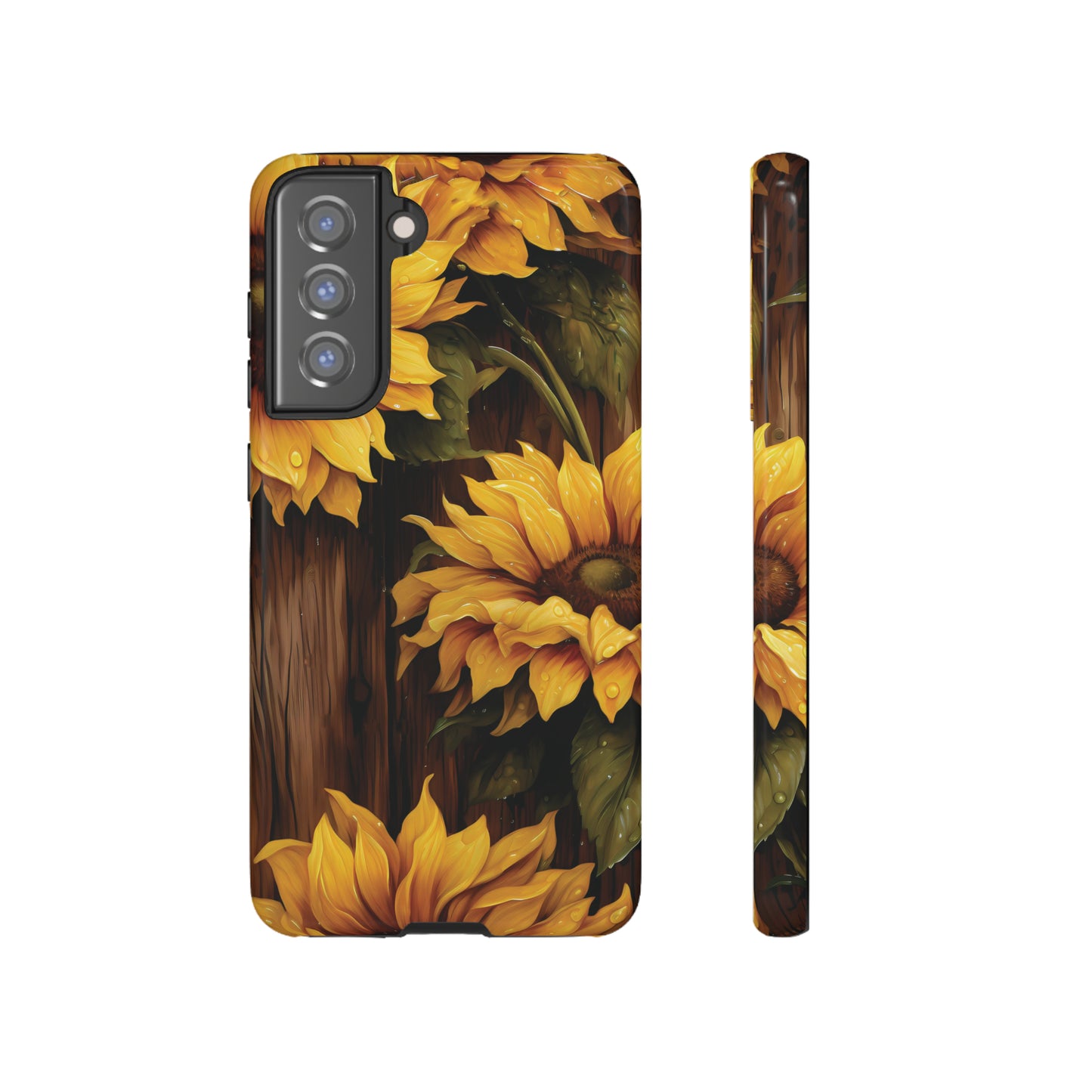 Sunflower Phone Case iPhone 12-15 Pro Max, Google Pixel 5-7 Pro, Samsung S20-23