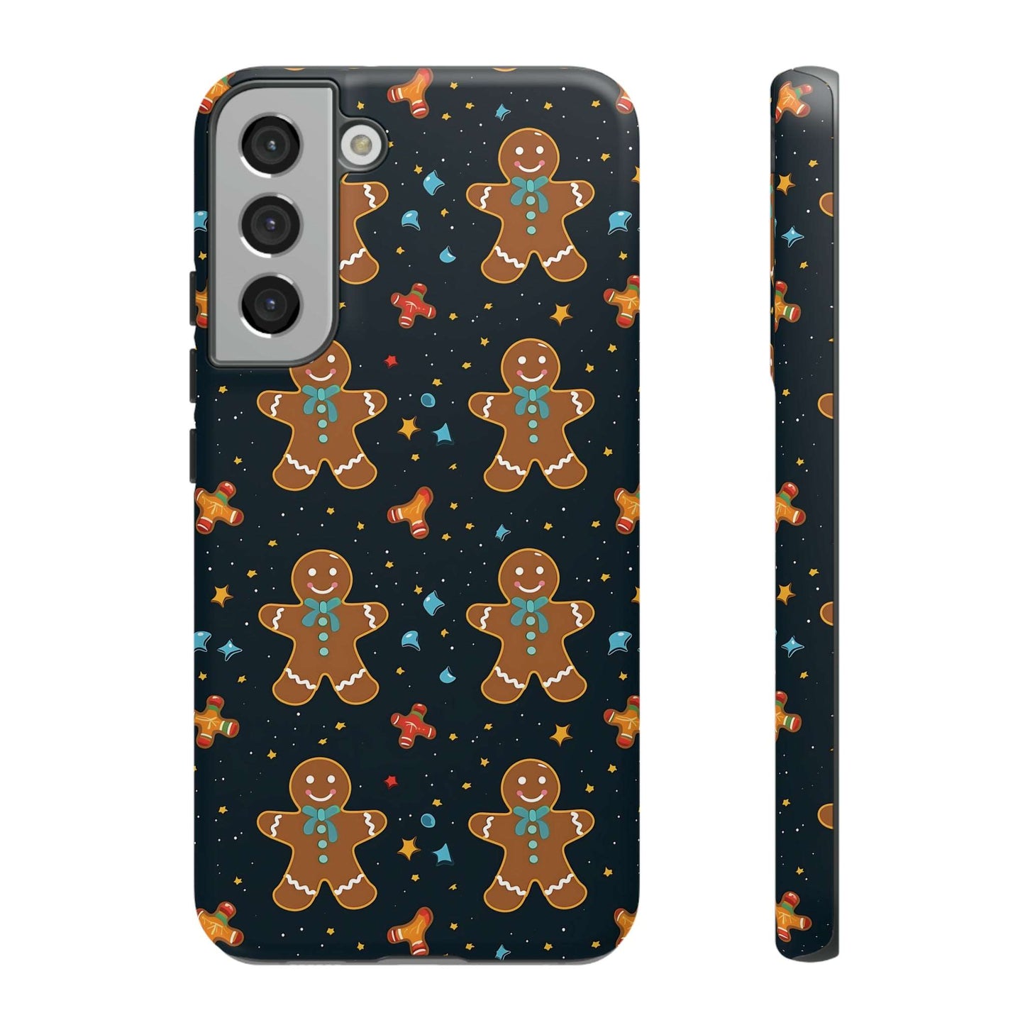 Christmas Gingerbread Man Phone Case iPhone 12-15 Pro Max, Google Pixel 5-7 Pro, Samsung S20-23