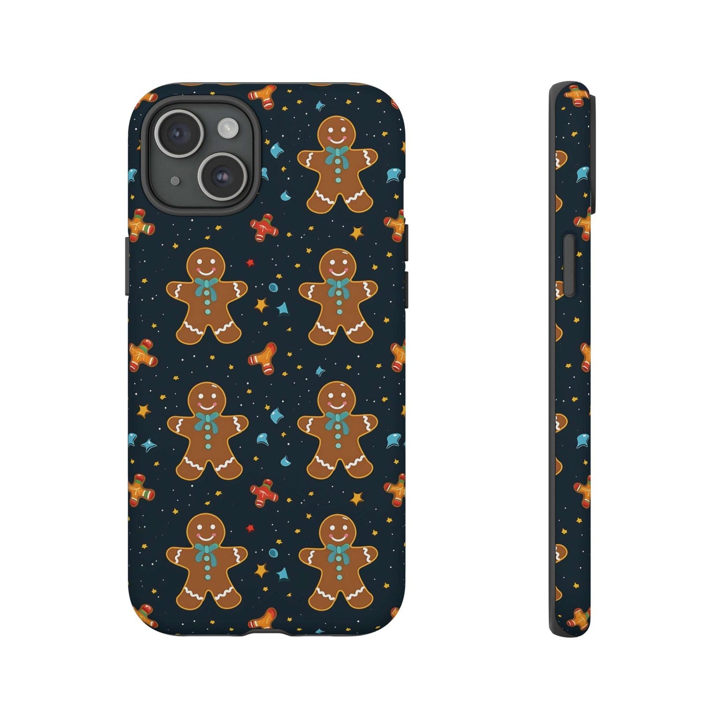 Christmas Gingerbread Man Phone Case iPhone 12-15 Pro Max, Google Pixel 5-7 Pro, Samsung S20-23