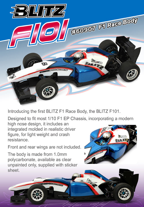 BLITZ F101 Race Body F1