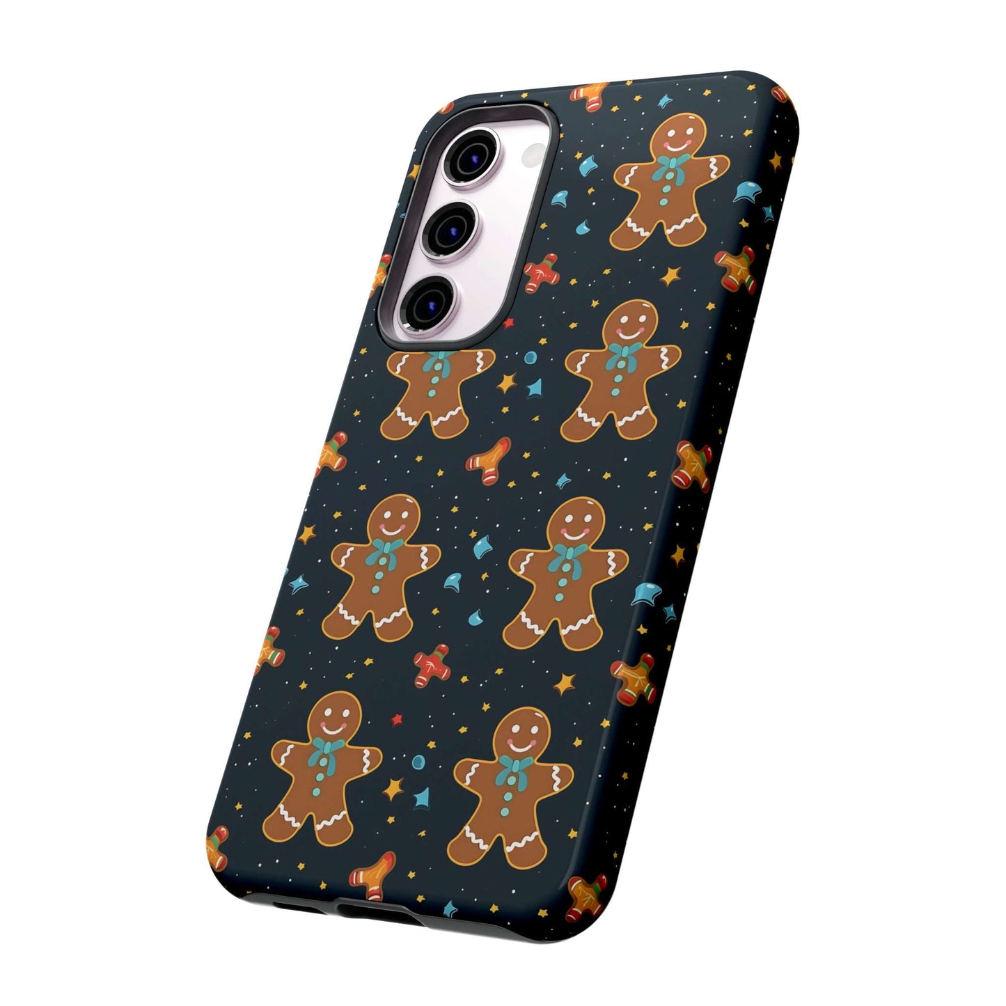 Christmas Gingerbread Man Phone Case iPhone 12-15 Pro Max, Google Pixel 5-7 Pro, Samsung S20-23