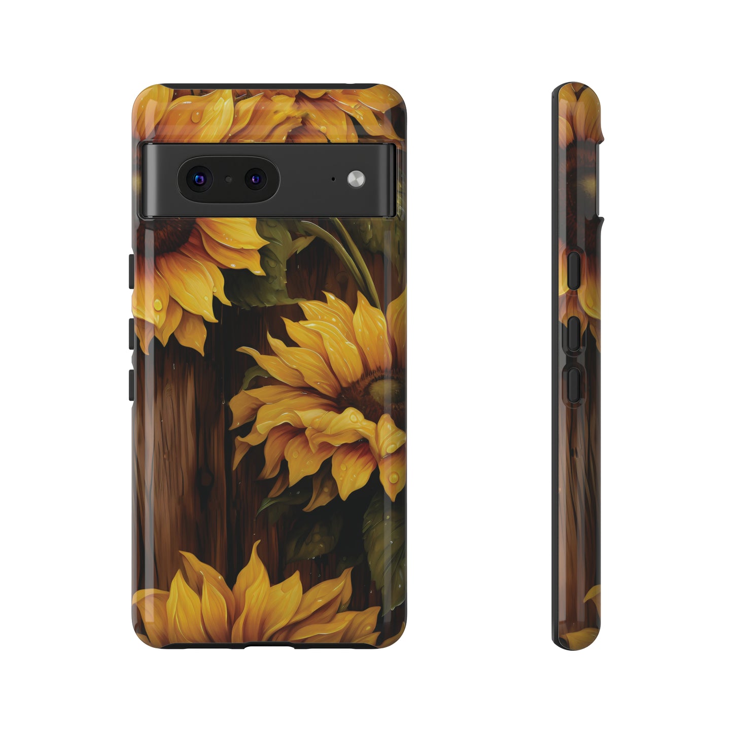 Sunflower Phone Case iPhone 12-15 Pro Max, Google Pixel 5-7 Pro, Samsung S20-23