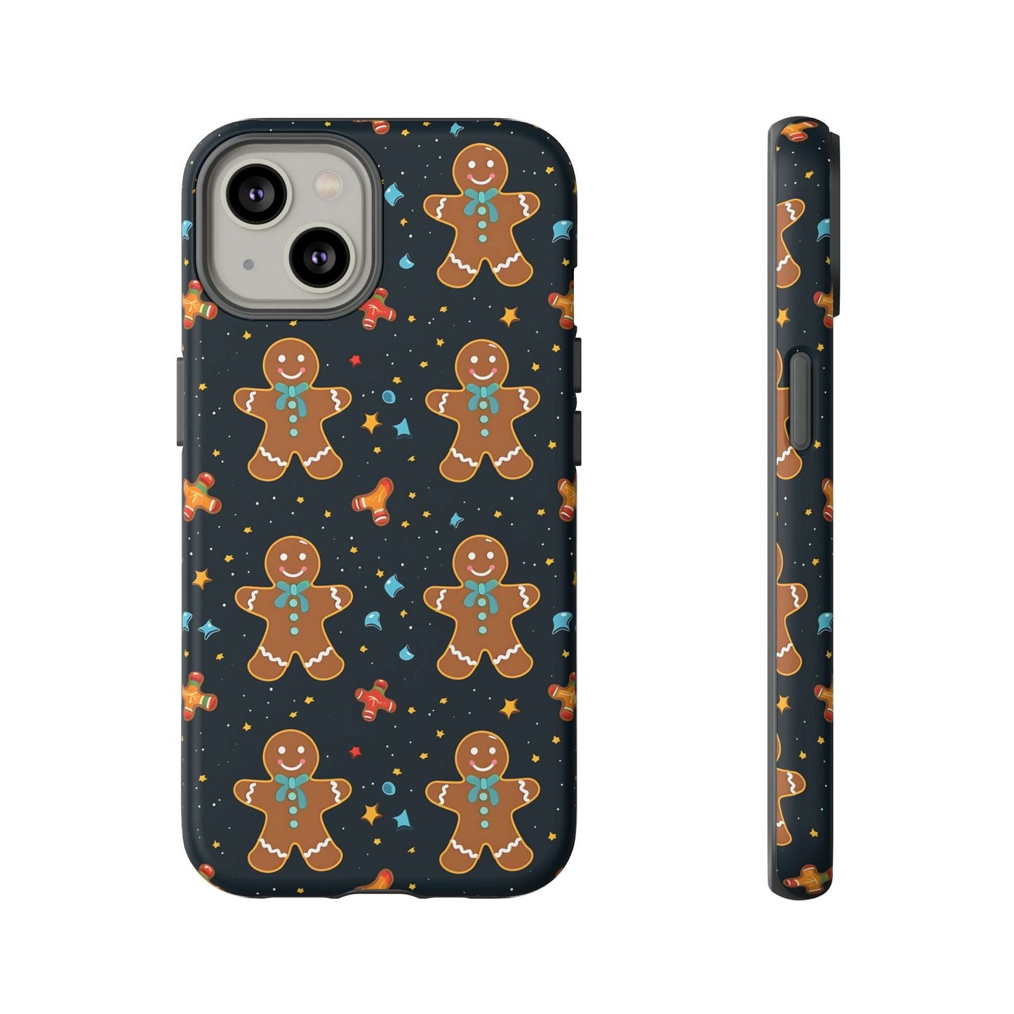 Christmas Gingerbread Man Phone Case iPhone 12-15 Pro Max, Google Pixel 5-7 Pro, Samsung S20-23