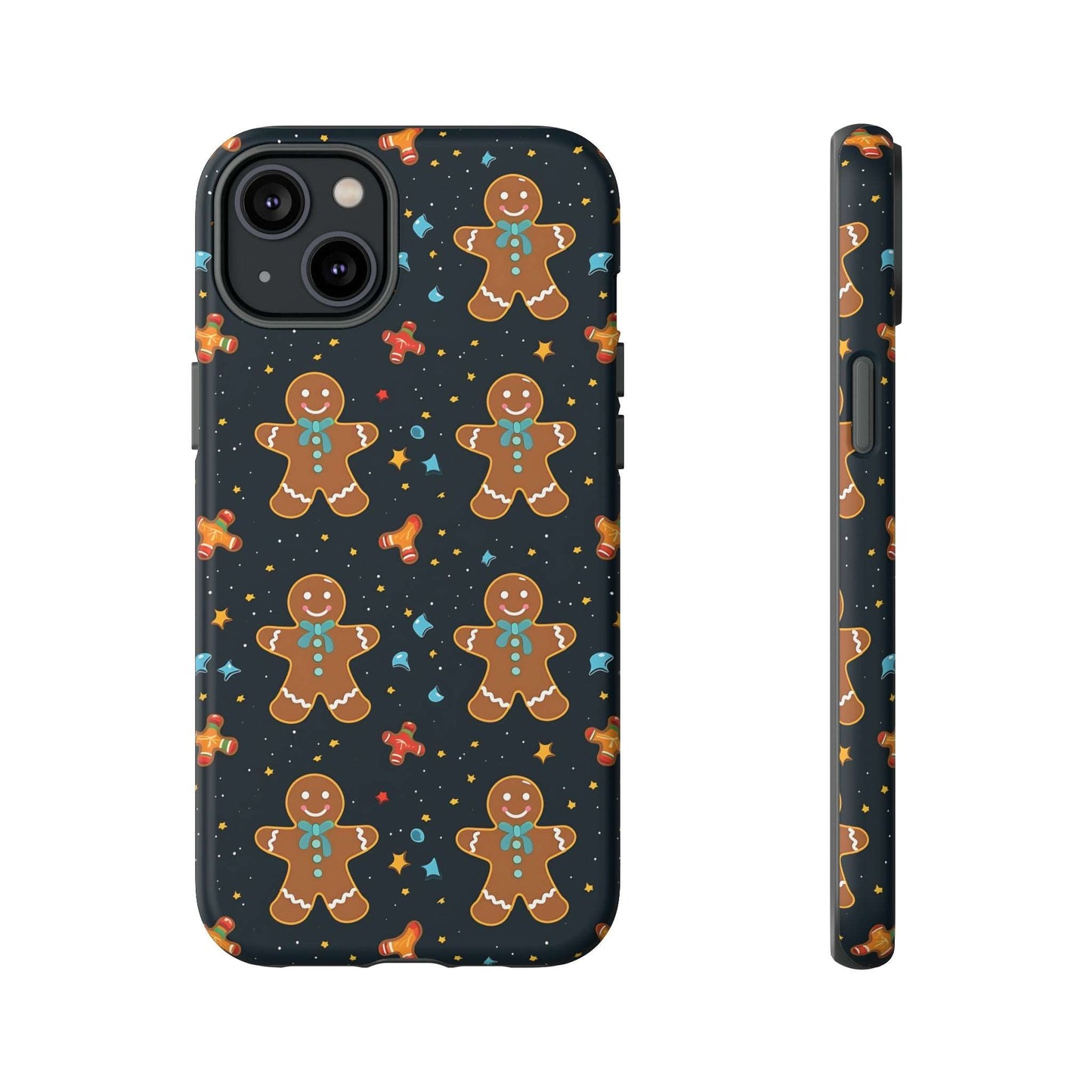 Christmas Gingerbread Man Phone Case iPhone 12-15 Pro Max, Google Pixel 5-7 Pro, Samsung S20-23