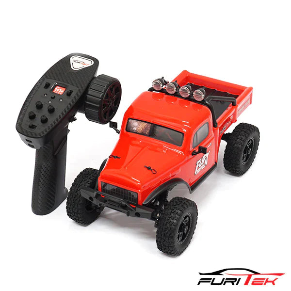 FURITEK FX118 FURY WAGON RTR BRUSHLESS 1/18 RC CRAWLER KIT (RED)