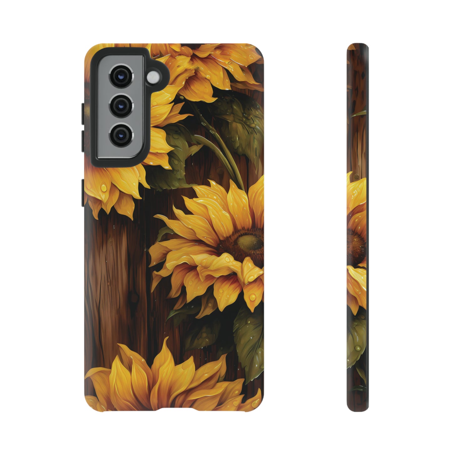 Sunflower Phone Case iPhone 12-15 Pro Max, Google Pixel 5-7 Pro, Samsung S20-23