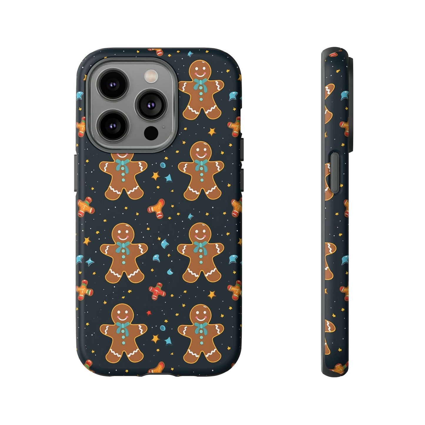 Christmas Gingerbread Man Phone Case iPhone 12-15 Pro Max, Google Pixel 5-7 Pro, Samsung S20-23