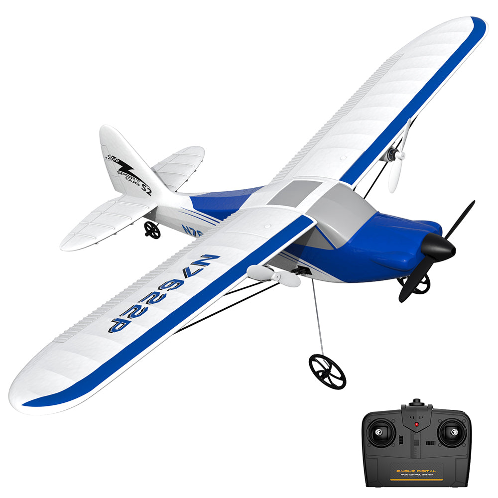 EXHOBBY Sport Cub 2channels Beginners RC Plane Gyro Stabilizer Easy Fly Remote Control Airplane 2 pcs Batteries