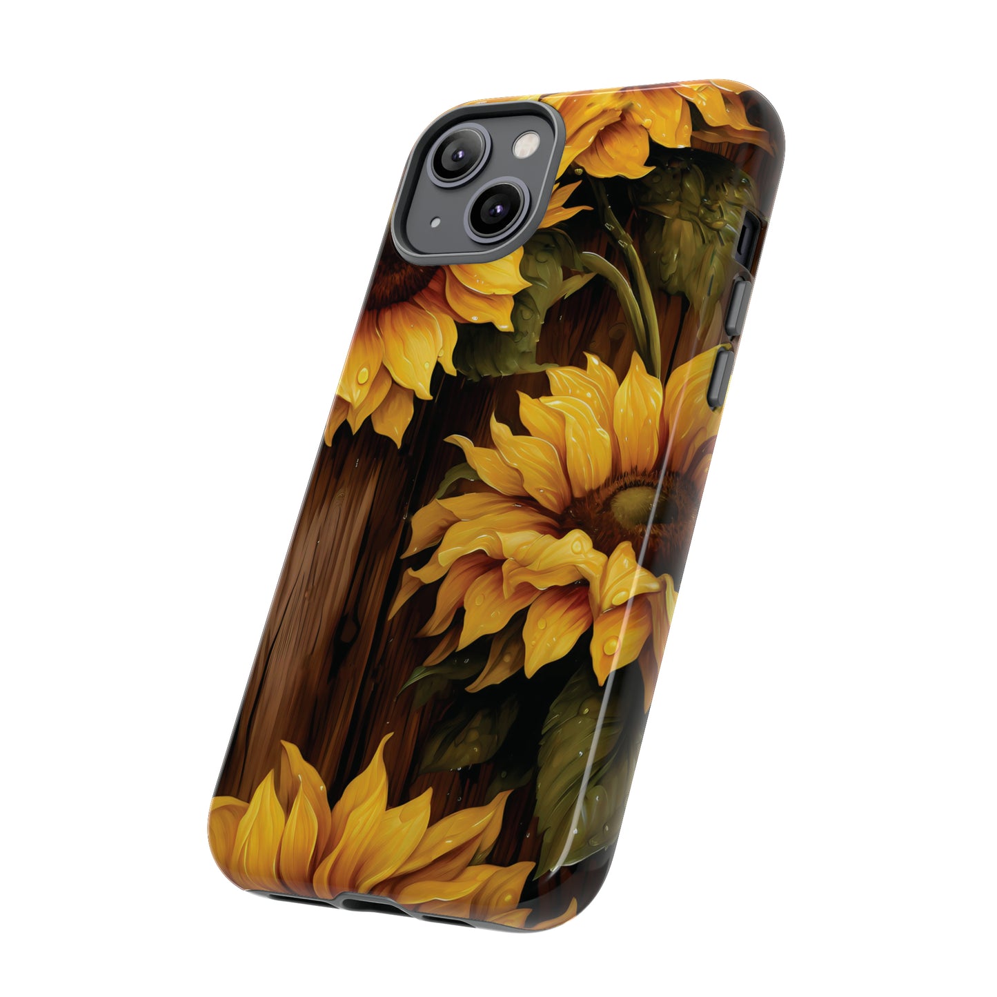 Sunflower Phone Case iPhone 12-15 Pro Max, Google Pixel 5-7 Pro, Samsung S20-23