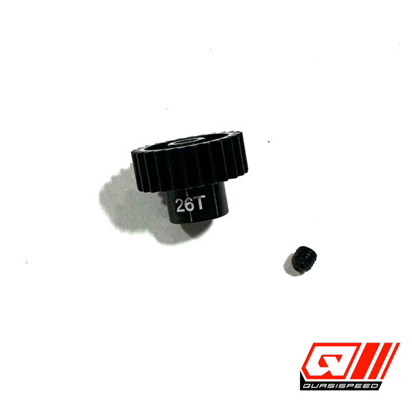 26t Aluminum Pinion (1/8 Inch Shaft)