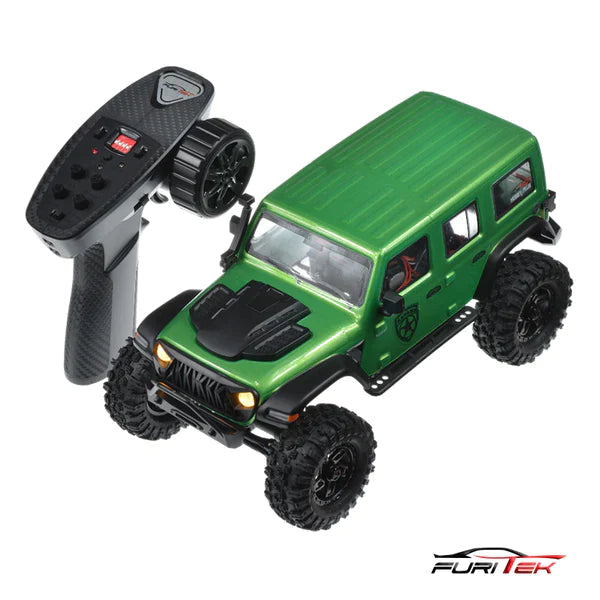 FURITEK FX118 KATANA RTR BRUSHLESS 1/18 RC CRAWLER KIT (GREEN)