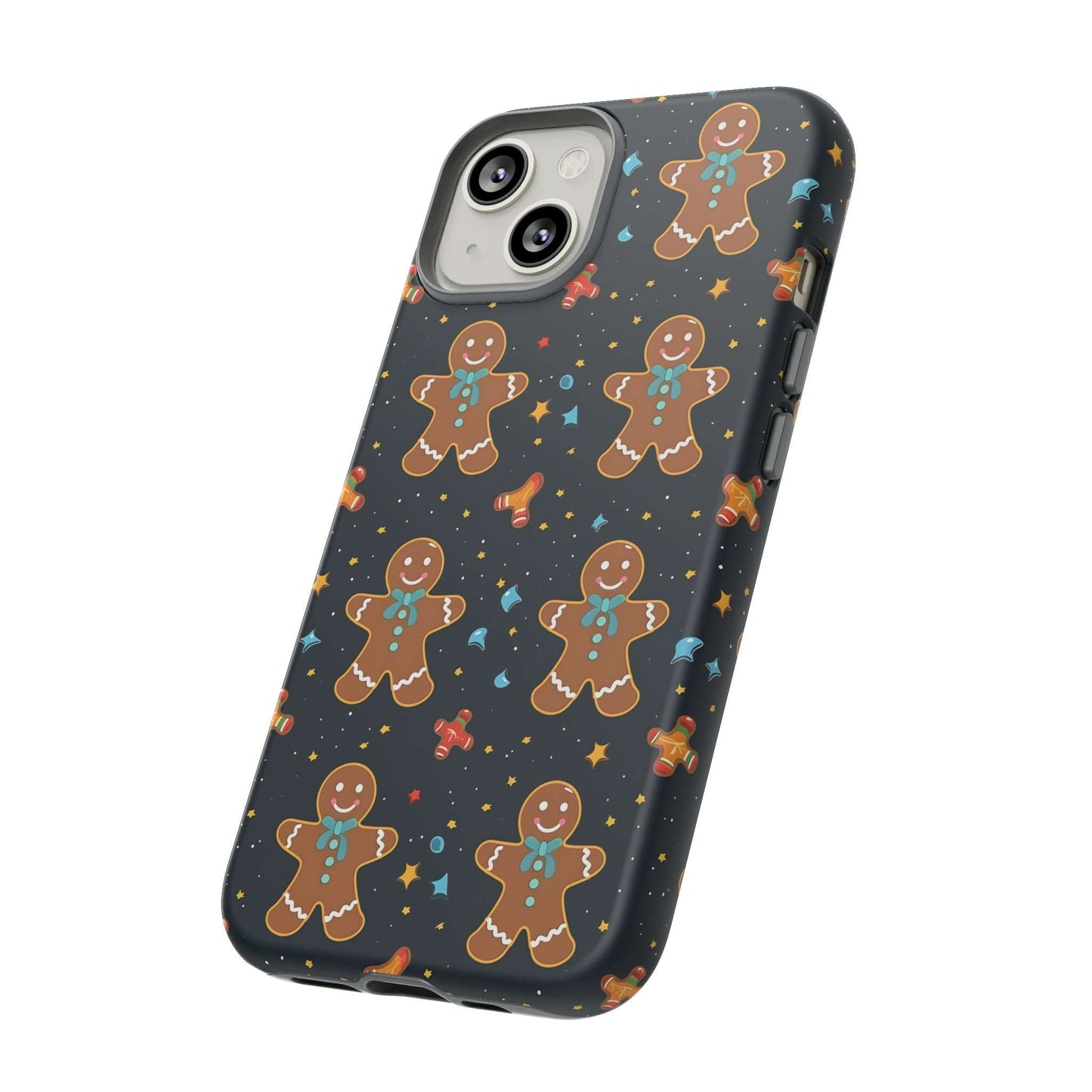 Christmas Gingerbread Man Phone Case iPhone 12-15 Pro Max, Google Pixel 5-7 Pro, Samsung S20-23