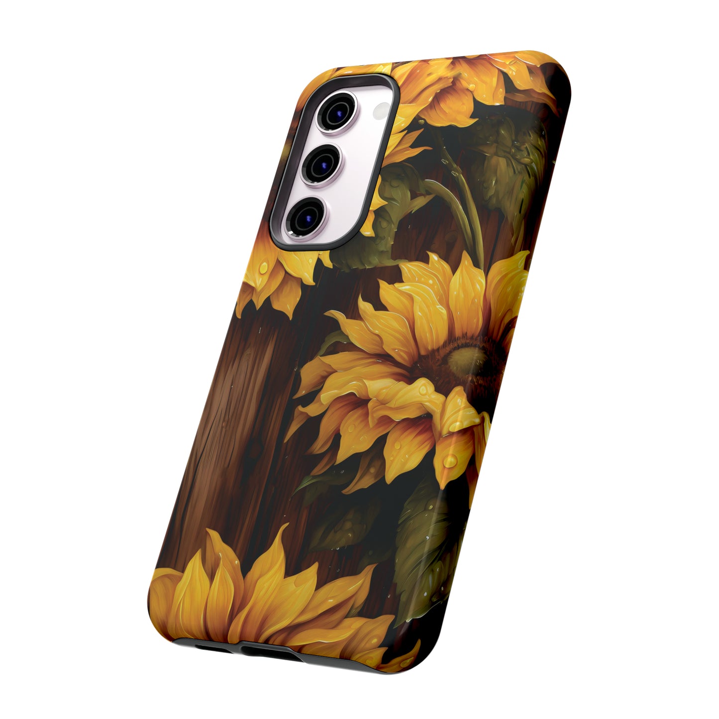 Sunflower Phone Case iPhone 12-15 Pro Max, Google Pixel 5-7 Pro, Samsung S20-23