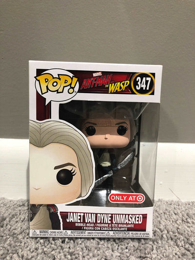 Funko Pop! Marvel: Janet Van Dyne Unmasked - Ant-man and the Wasp Figure #347