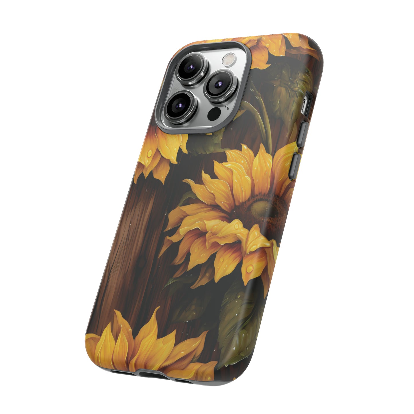 Sunflower Phone Case iPhone 12-15 Pro Max, Google Pixel 5-7 Pro, Samsung S20-23