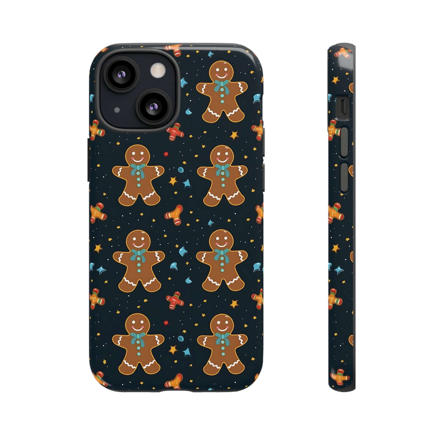 Christmas Gingerbread Man Phone Case iPhone 12-15 Pro Max, Google Pixel 5-7 Pro, Samsung S20-23