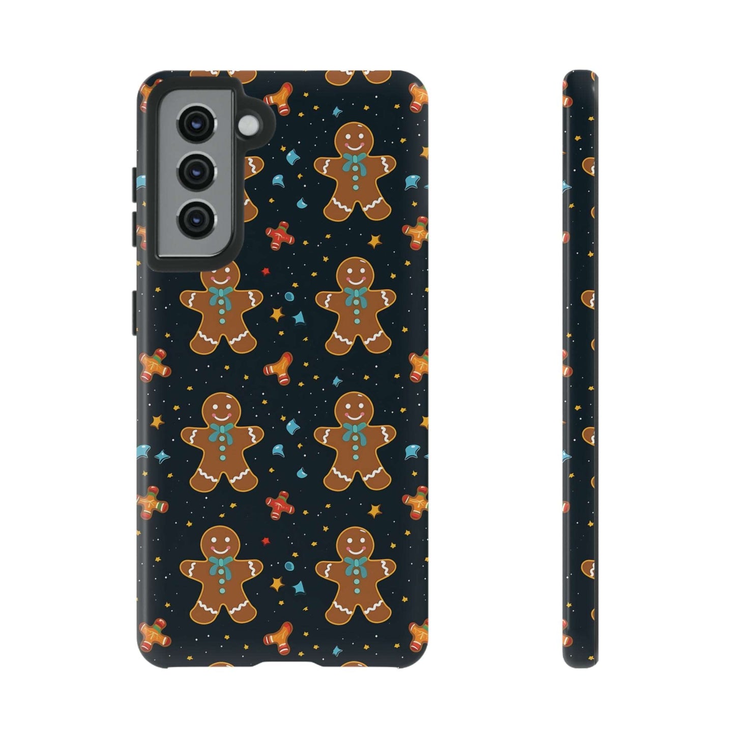 Christmas Gingerbread Man Phone Case iPhone 12-15 Pro Max, Google Pixel 5-7 Pro, Samsung S20-23