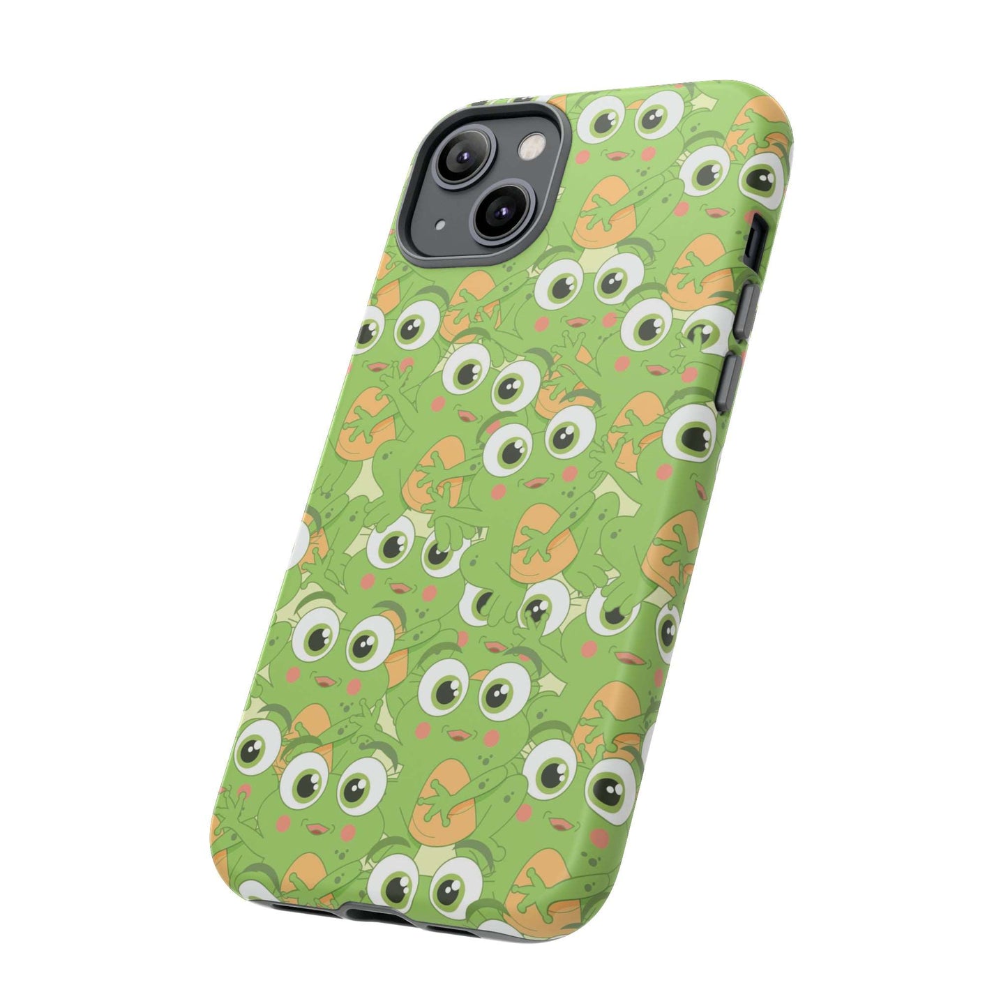 Frog Phone Case iPhone 12-15 Pro Max, Google Pixel 5-7 Pro, Samsung S20-23