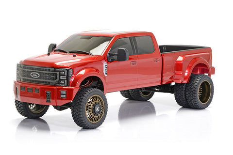 8982 FORD F450 SD 1/10 4WD RTR (RED Candy Apple) Custom Truck DL-Series