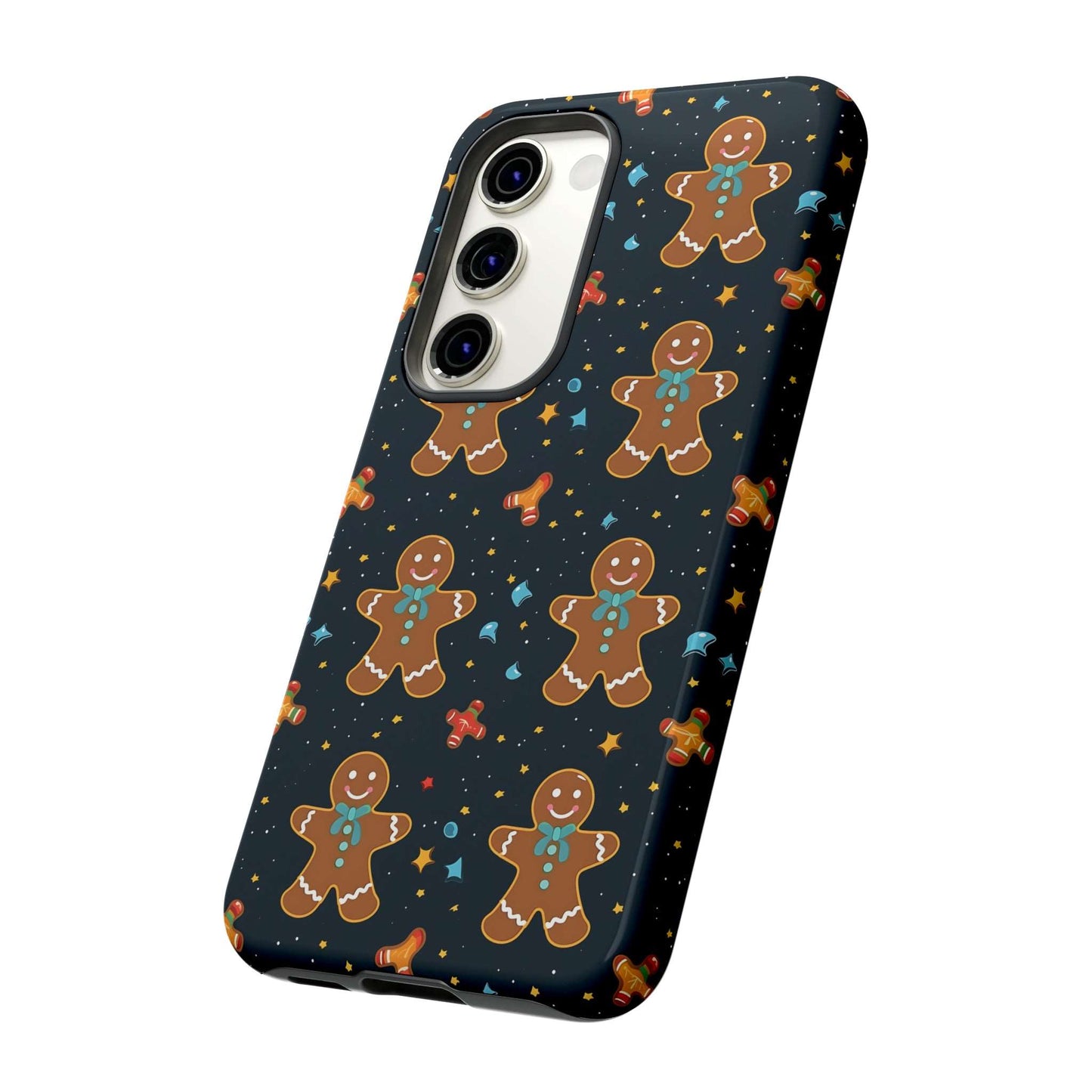 Christmas Gingerbread Man Phone Case iPhone 12-15 Pro Max, Google Pixel 5-7 Pro, Samsung S20-23