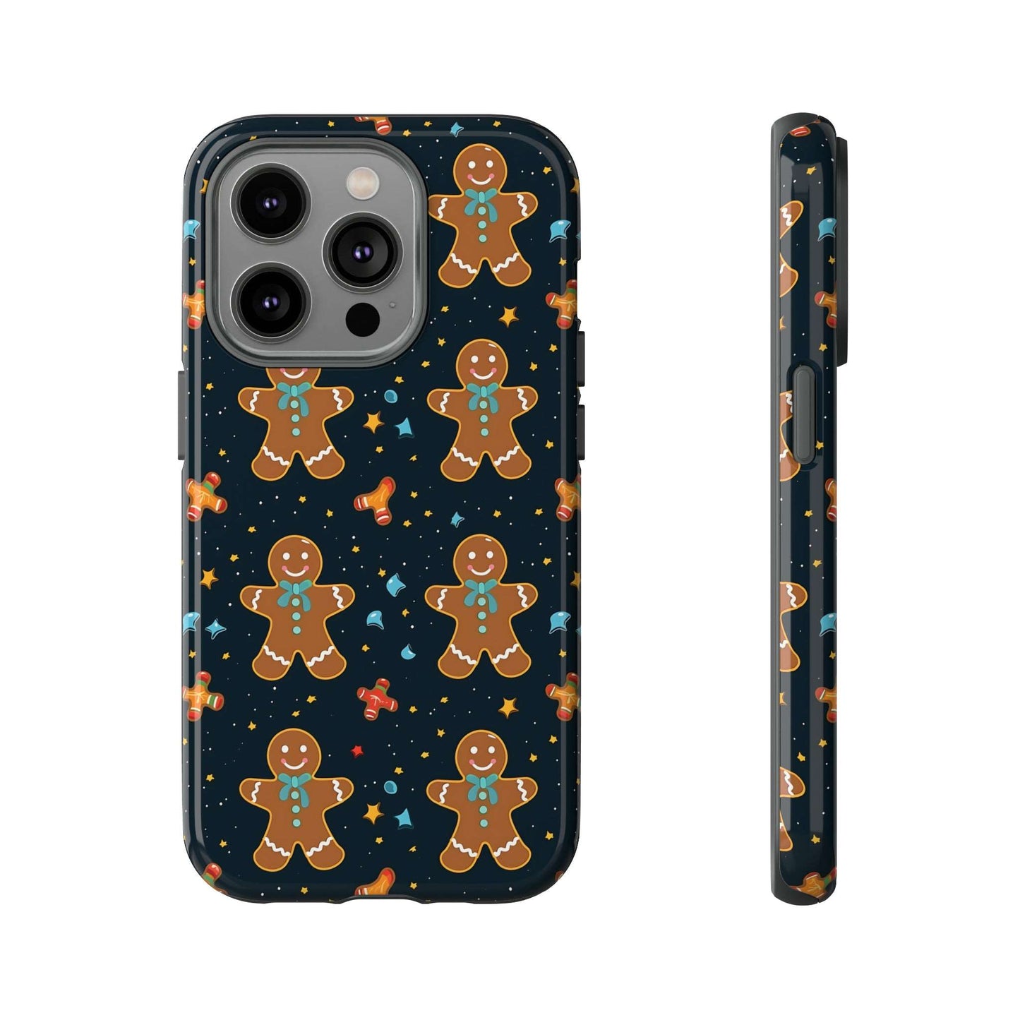 Christmas Gingerbread Man Phone Case iPhone 12-15 Pro Max, Google Pixel 5-7 Pro, Samsung S20-23