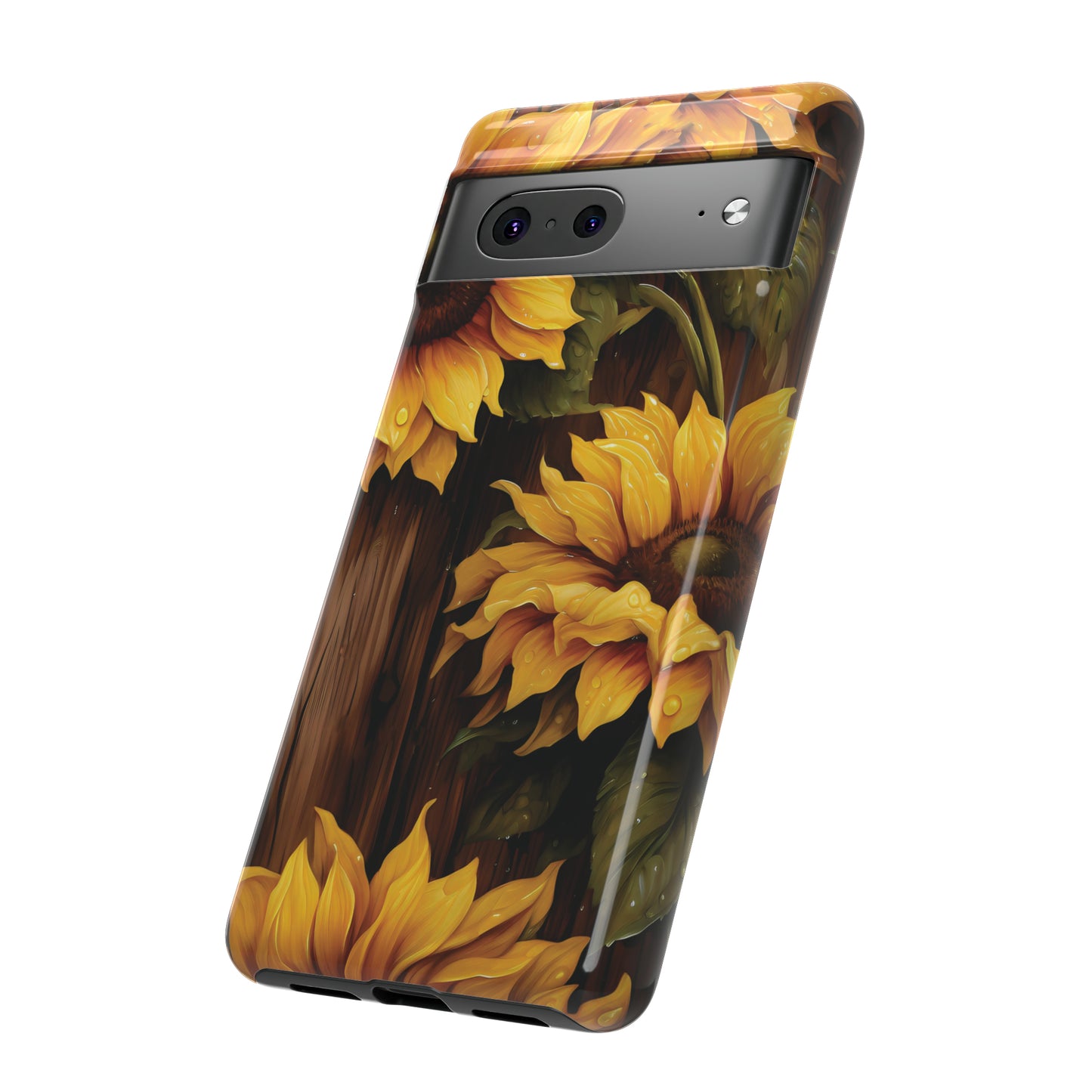 Sunflower Phone Case iPhone 12-15 Pro Max, Google Pixel 5-7 Pro, Samsung S20-23