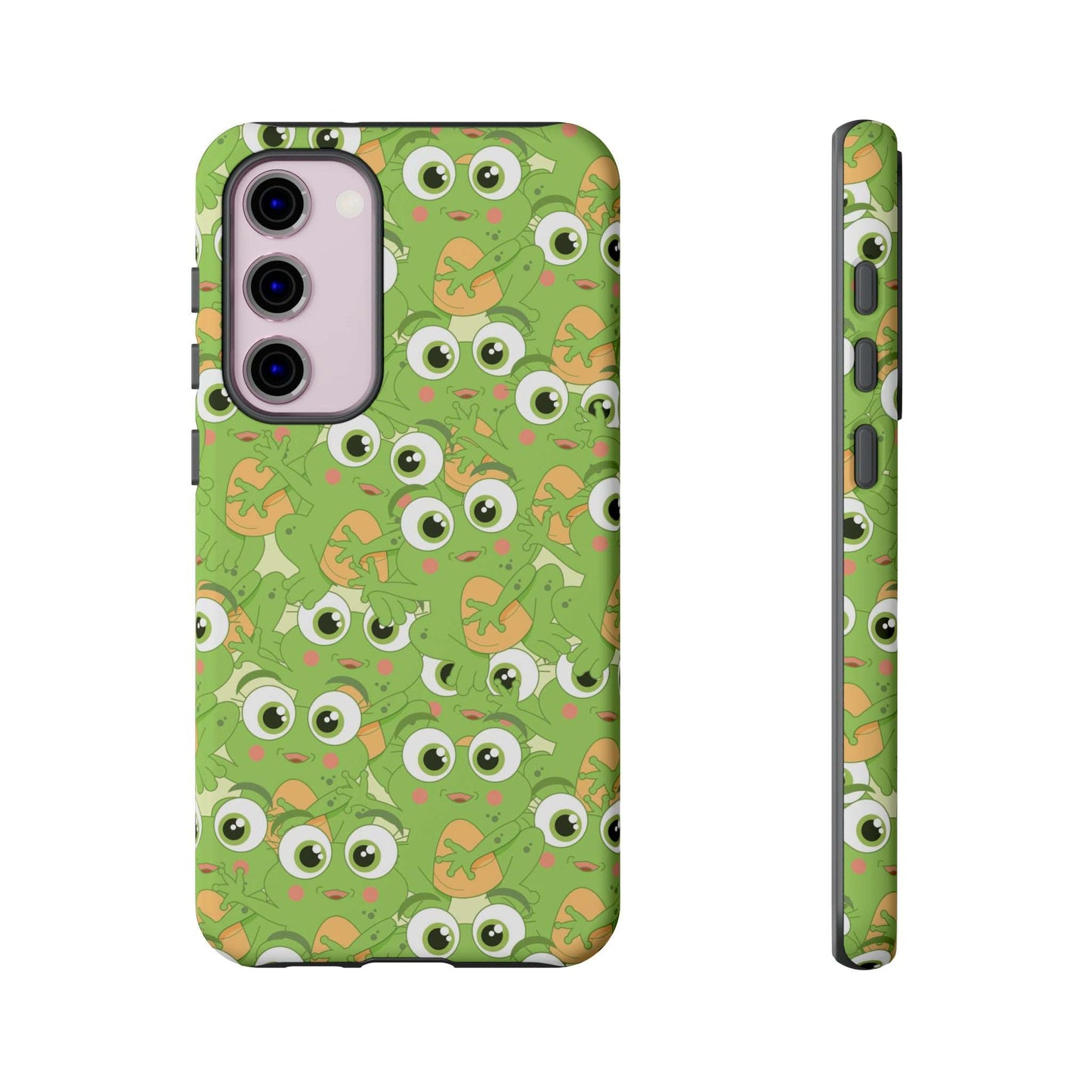 Frog Phone Case iPhone 12-15 Pro Max, Google Pixel 5-7 Pro, Samsung S20-23