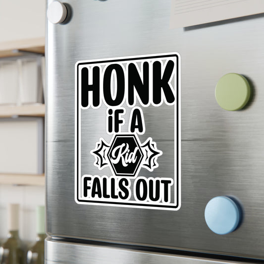 Honk if a kids Fall out Vinyl Car Sticker Decal Sticker Dog Christmas Gift