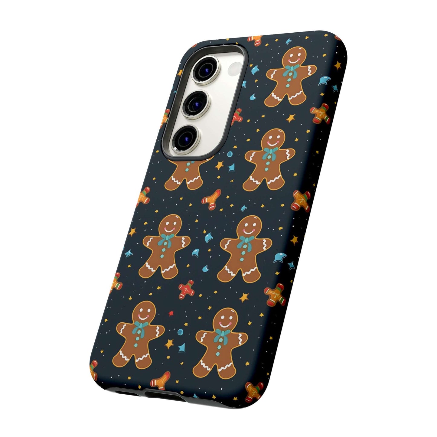 Christmas Gingerbread Man Phone Case iPhone 12-15 Pro Max, Google Pixel 5-7 Pro, Samsung S20-23