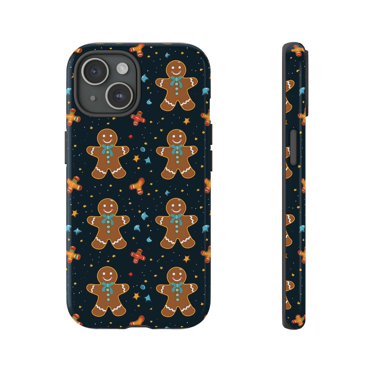 Christmas Gingerbread Man Phone Case iPhone 12-15 Pro Max, Google Pixel 5-7 Pro, Samsung S20-23