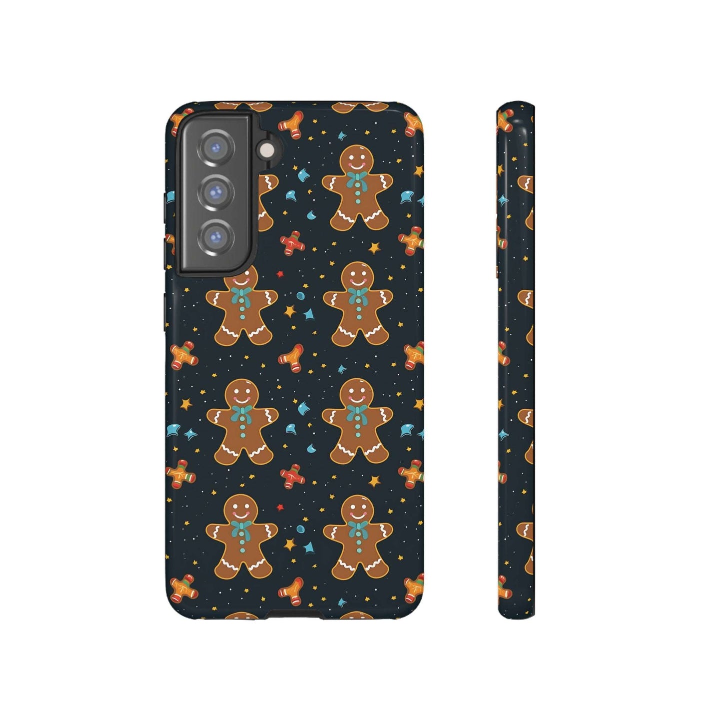 Christmas Gingerbread Man Phone Case iPhone 12-15 Pro Max, Google Pixel 5-7 Pro, Samsung S20-23