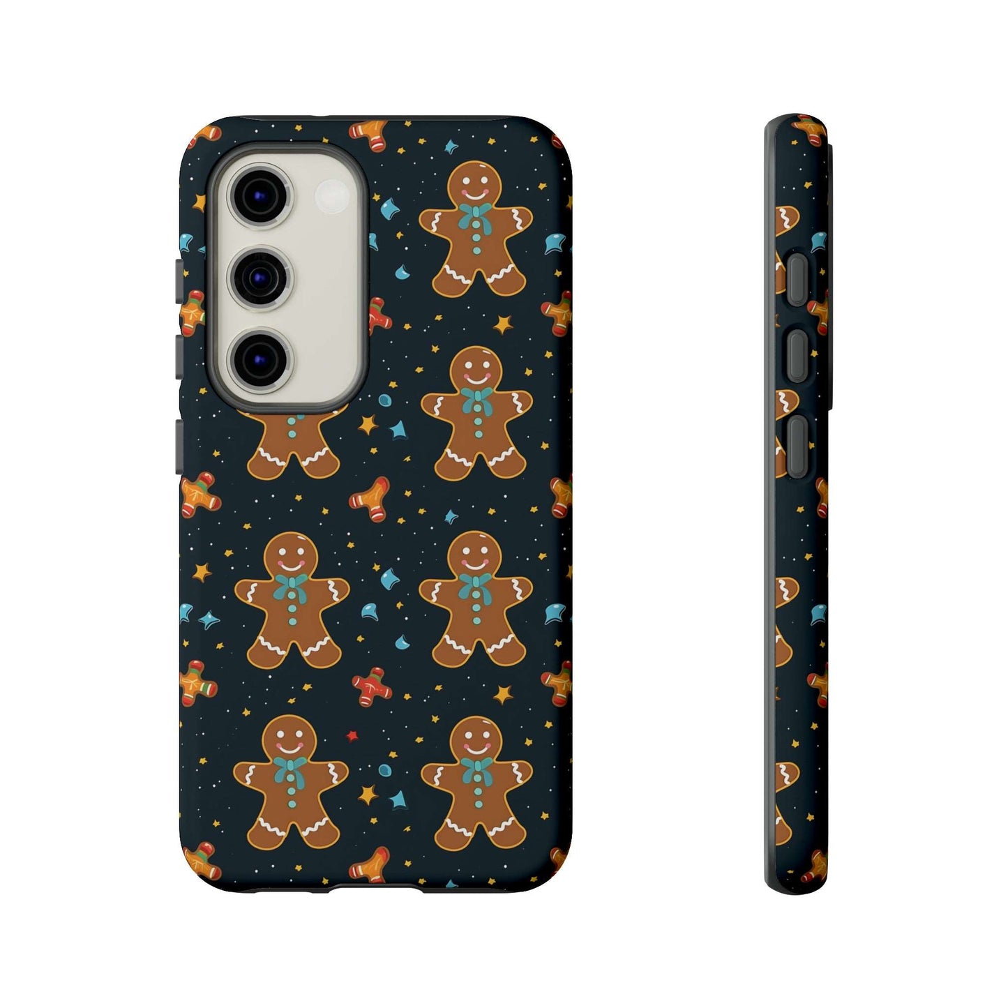 Christmas Gingerbread Man Phone Case iPhone 12-15 Pro Max, Google Pixel 5-7 Pro, Samsung S20-23