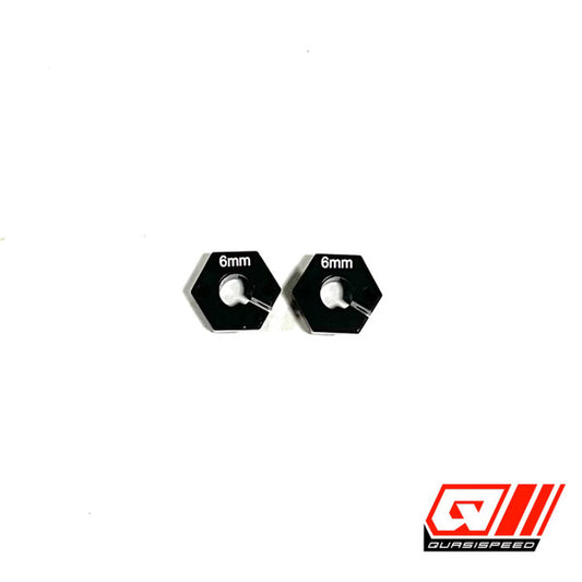 6mm Rear Wheel Hex Adapter with Pin