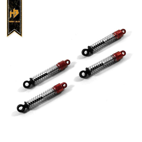 HobbyPlus Aluminum Upgrade Shocks Set (4pcs)