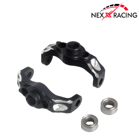 Nexx Racing CNC Alu C Hub Carriers for TRX-4M ( Included Bearing )-Black