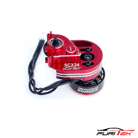 FURITEK MINI STELLAR TRANSMISSION WITH MINI KOMODO BRUSHLESS SETUP FOR SCX24