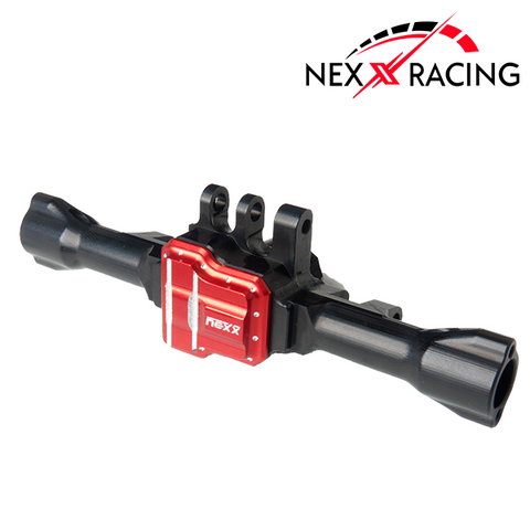 Nexx Racing CNC Alu Rear Axle Housing For TRX4M ( Included Bearing )-Black