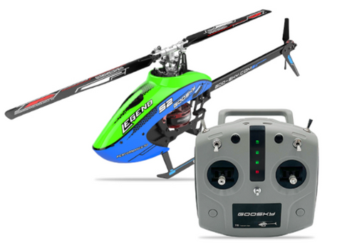 Goosky Legend S2 Helicopter (RTF) - Blue/Green (MODE 2)